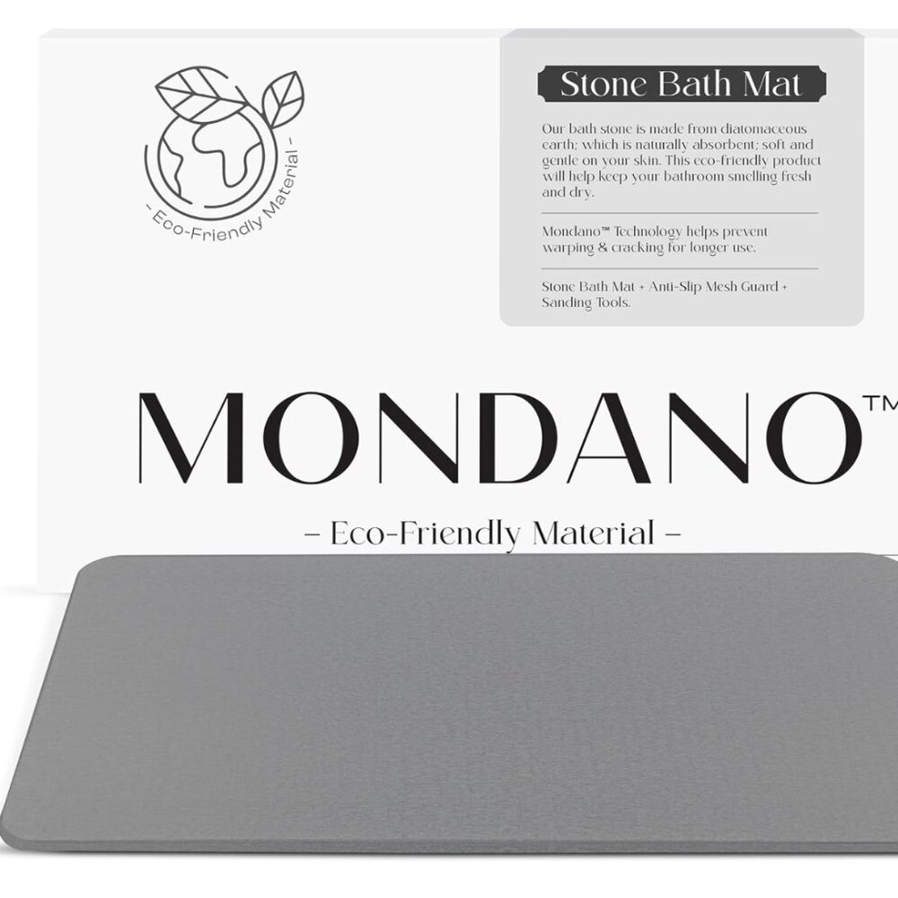 NWT Mondano Stone Bath Mat
